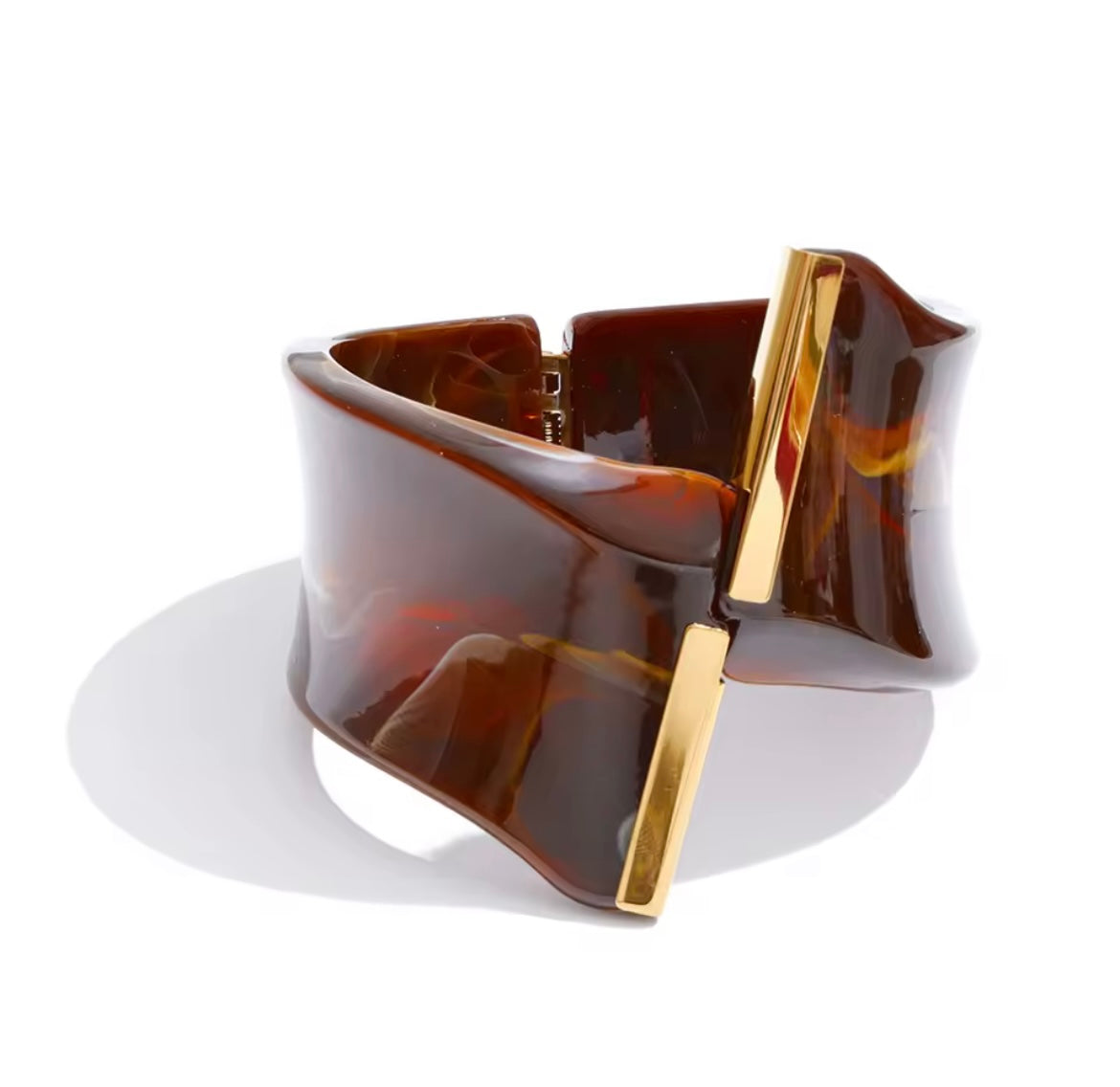 Resin statement unique bangle