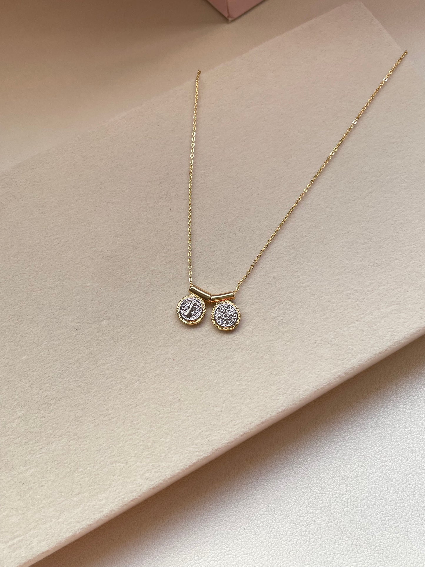 San benito necklace dual tone