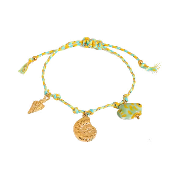 Beachy bracelet (green)