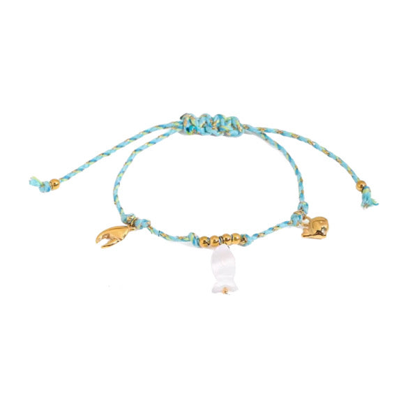 Beachy bracelet (blue)