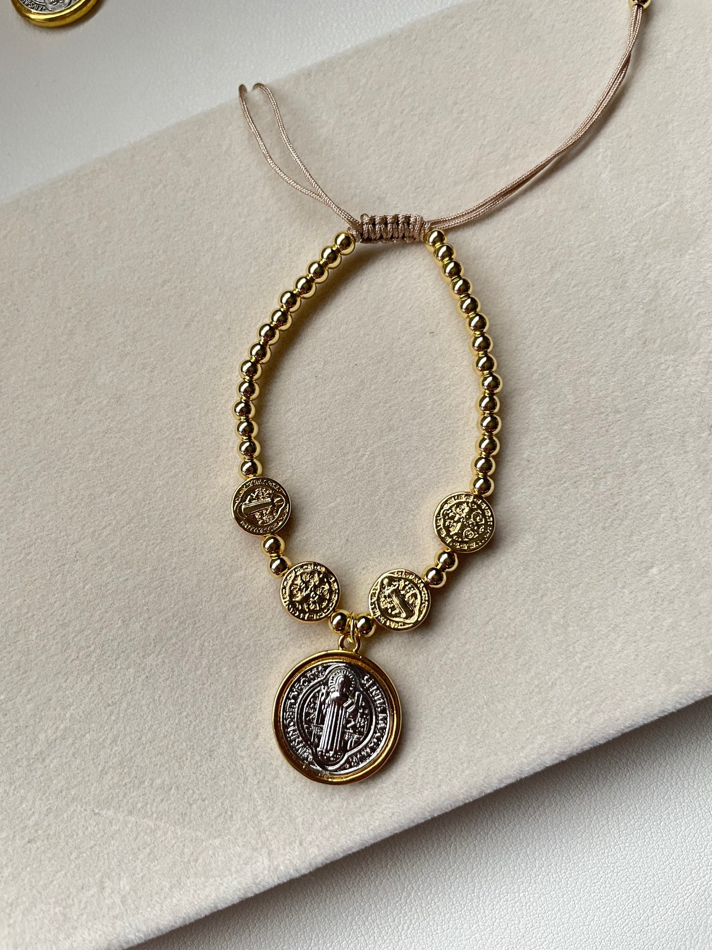 San benito bracelets (doble tono)