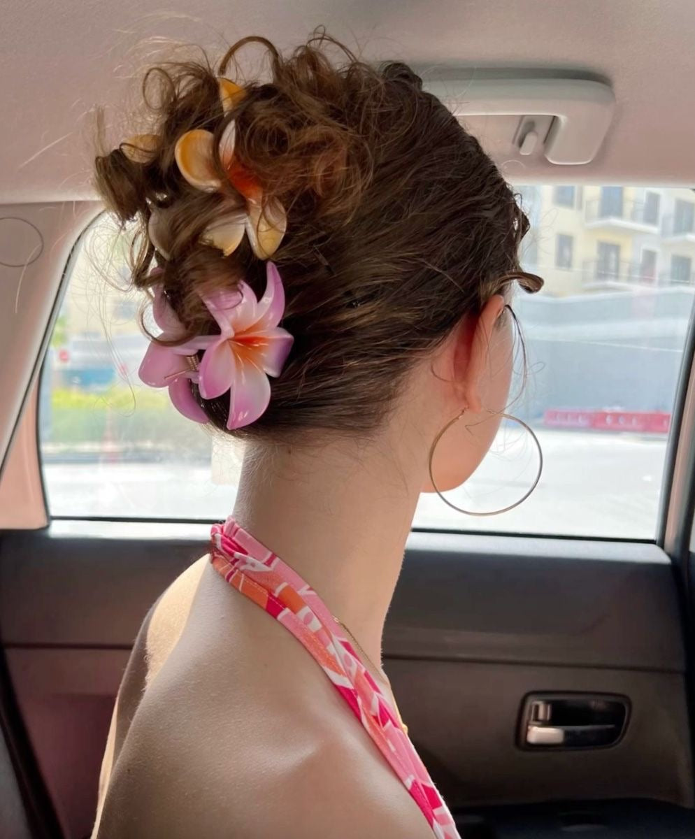 Hawaiian hair clips