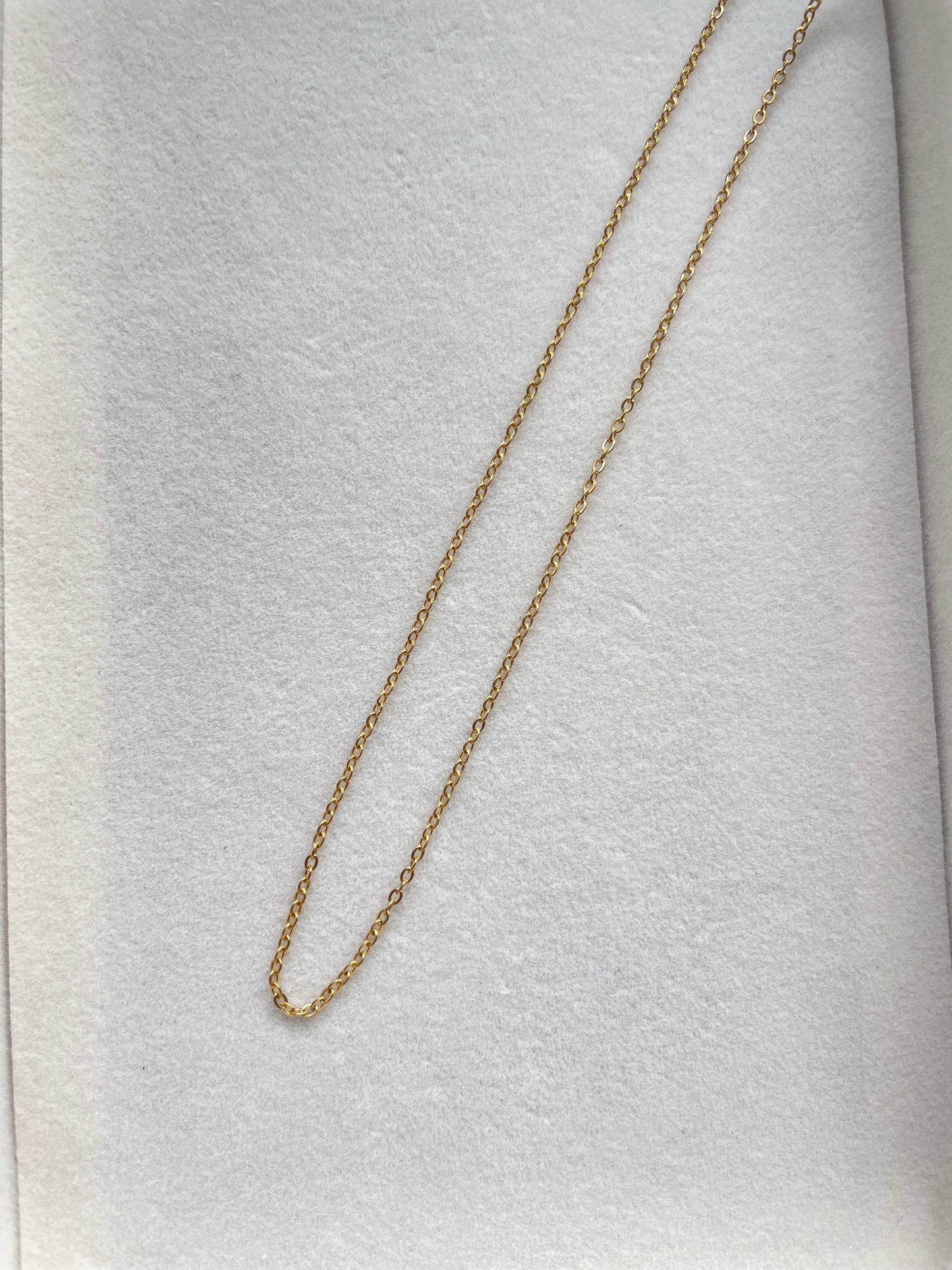 Charm bar - simple necklace (stainless steel)💧 para 1 dije