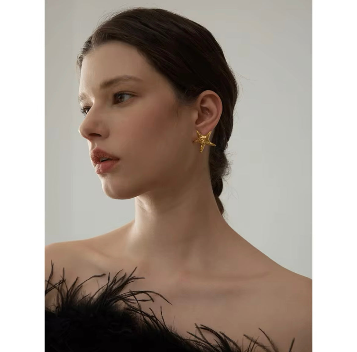 Starfish earrings