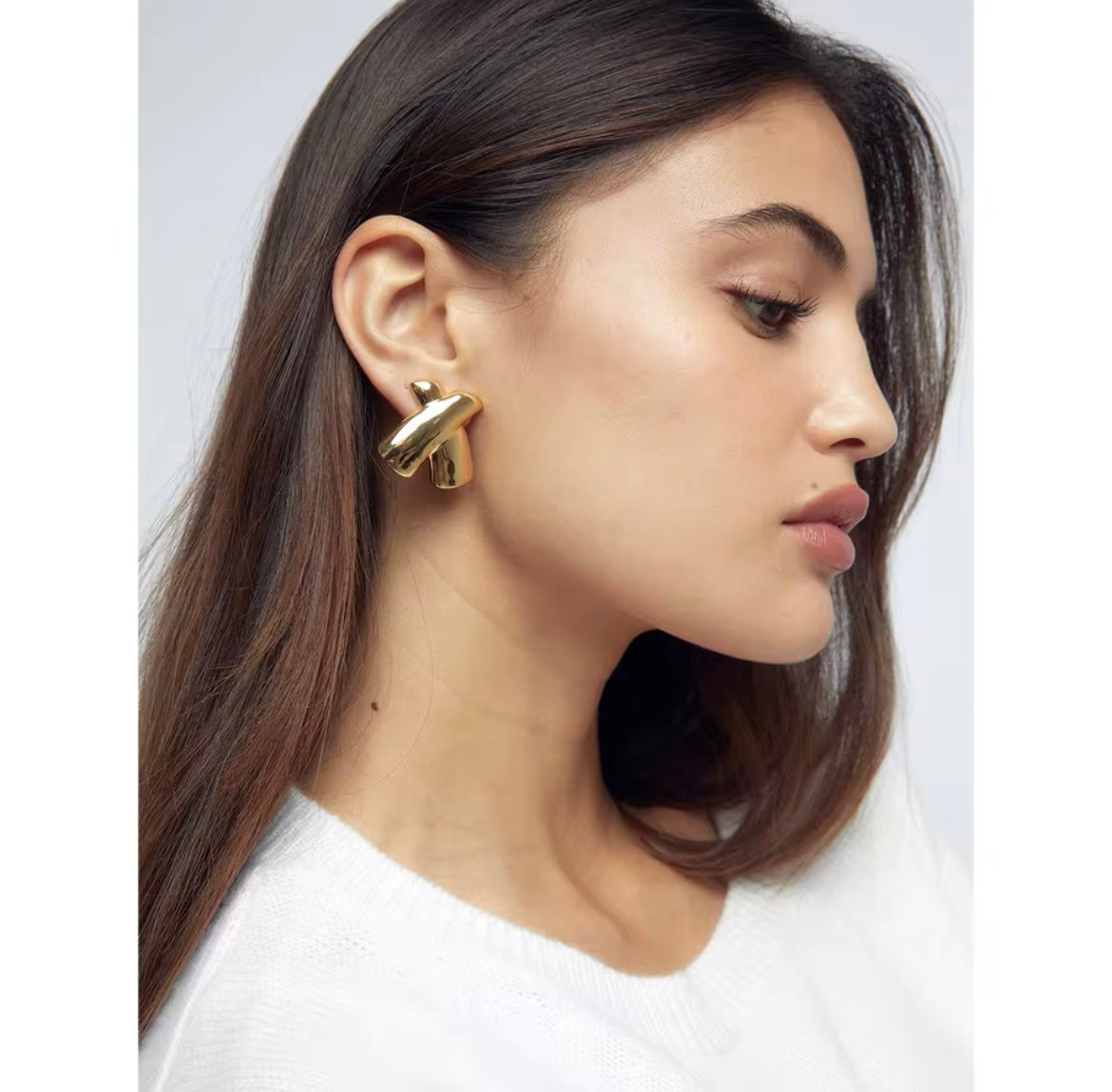 X earrings