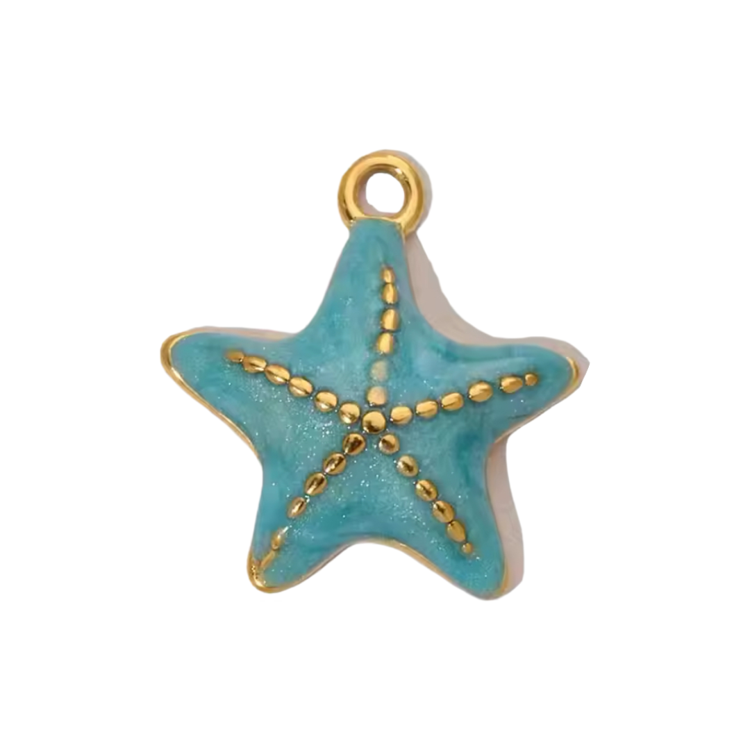 Charm bar - Sea star blue💧