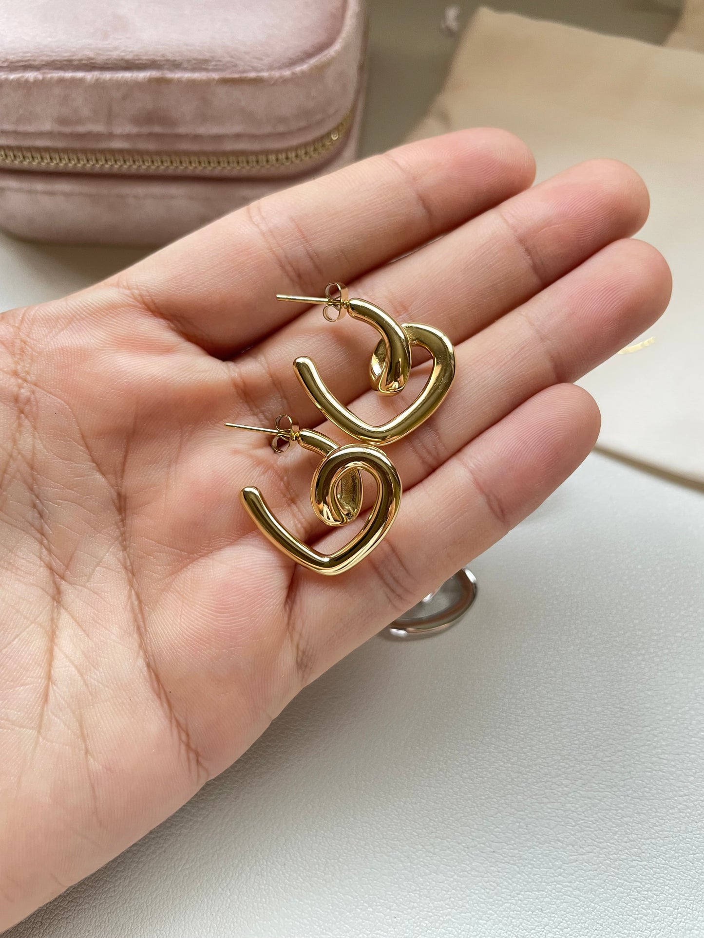 Hearties earrings
