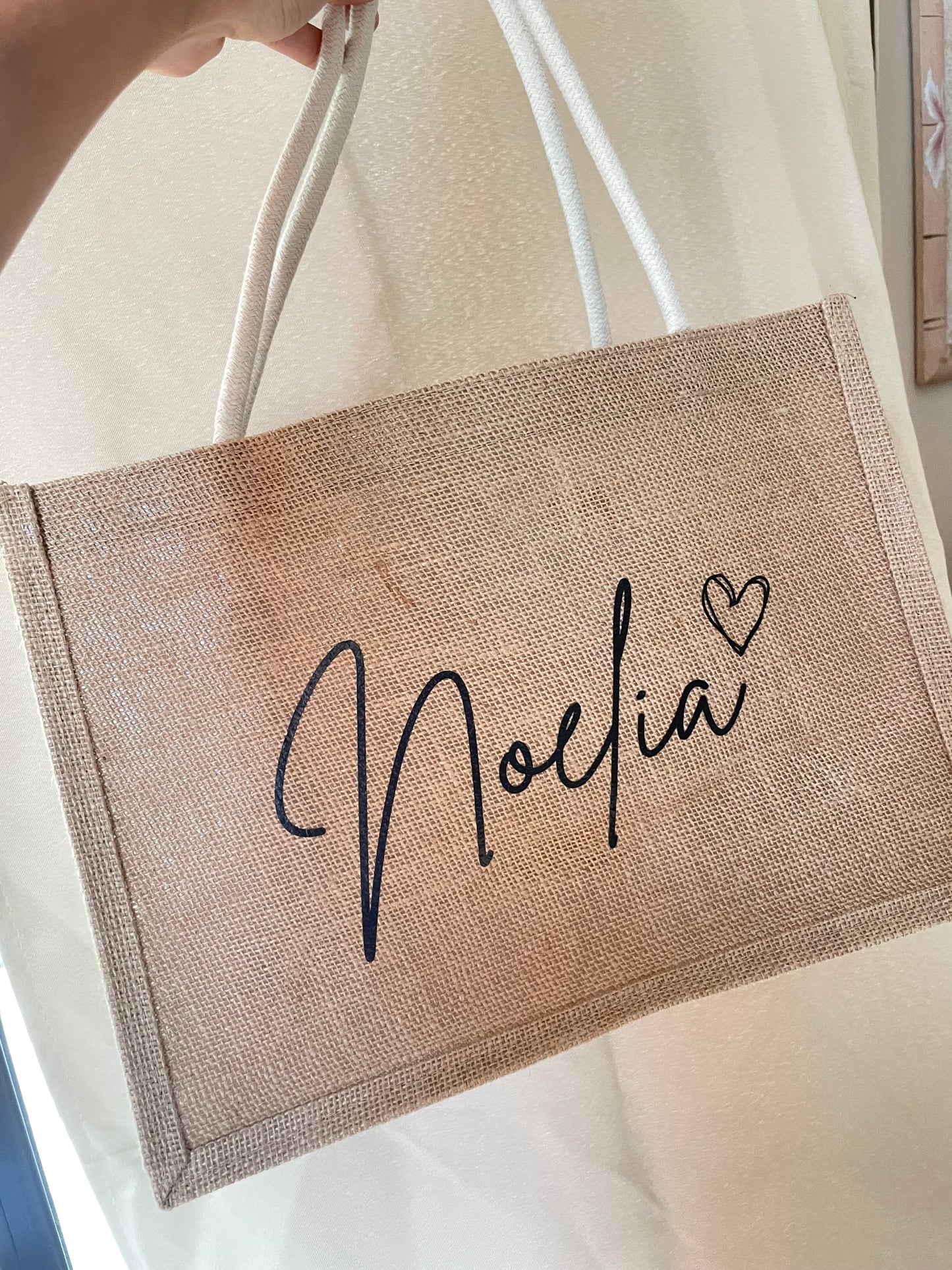 Bolso de yute personalizado