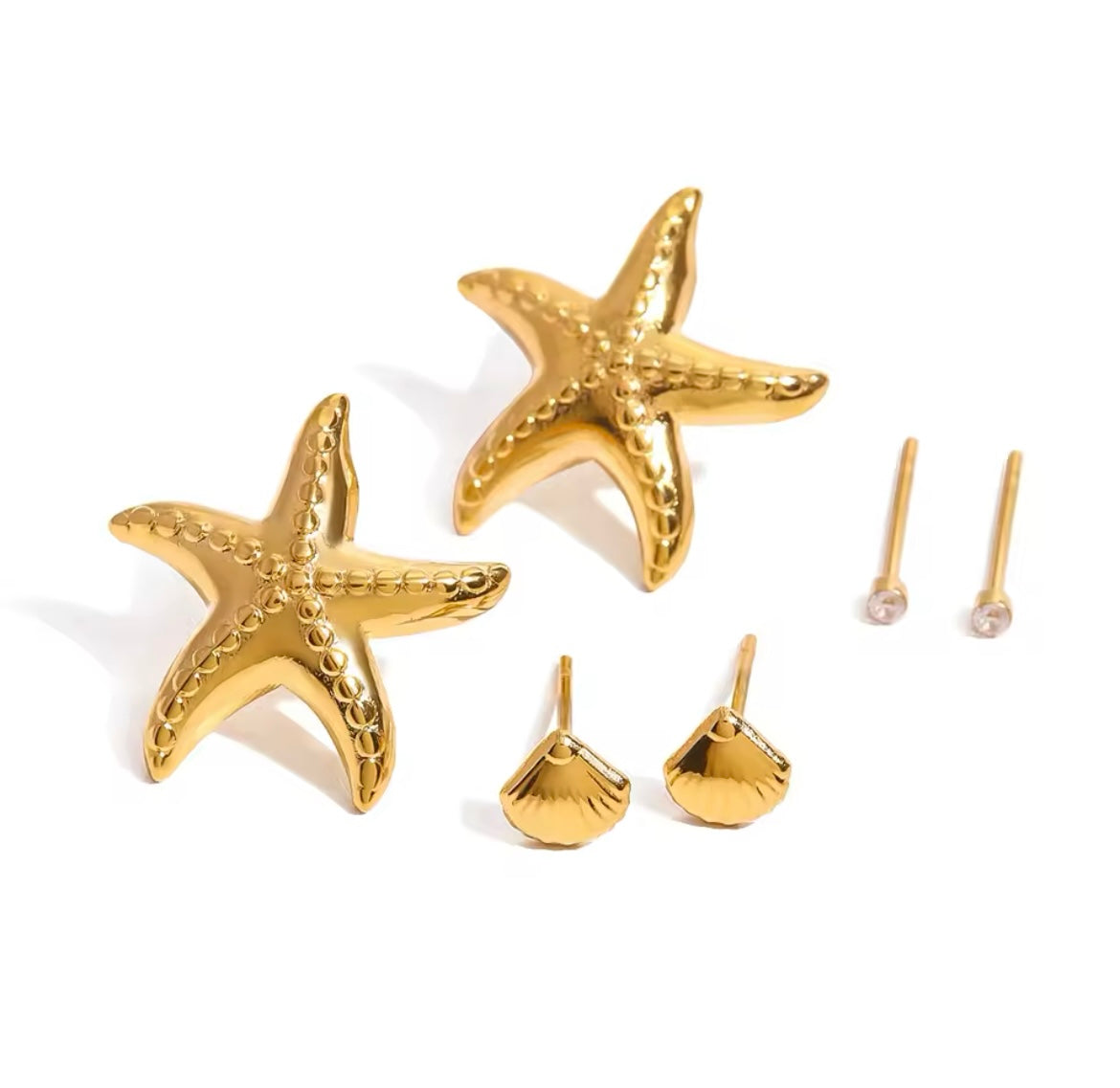 Beach earrings set