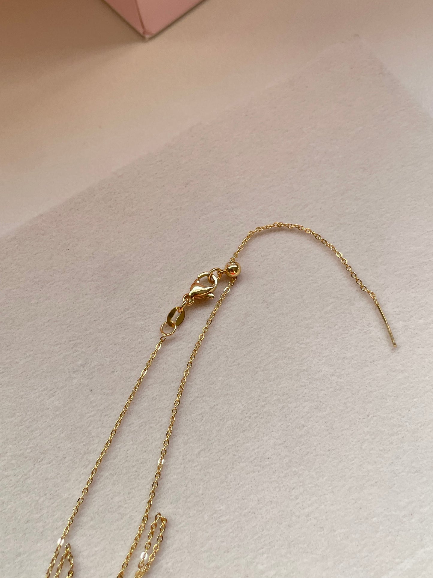 Dual tone squared san benito necklace