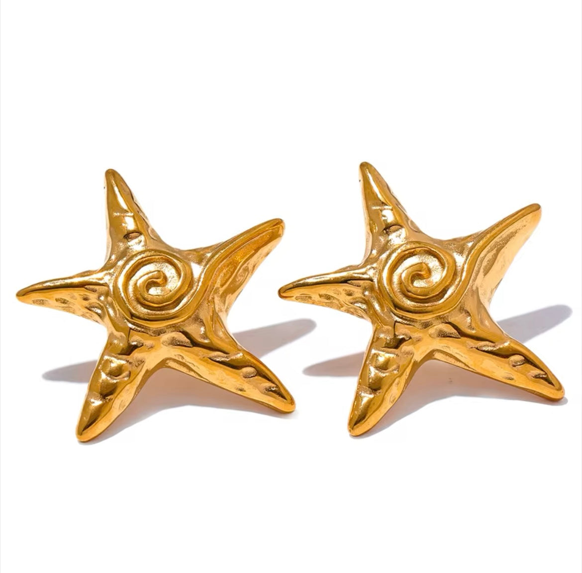 Starfish earrings