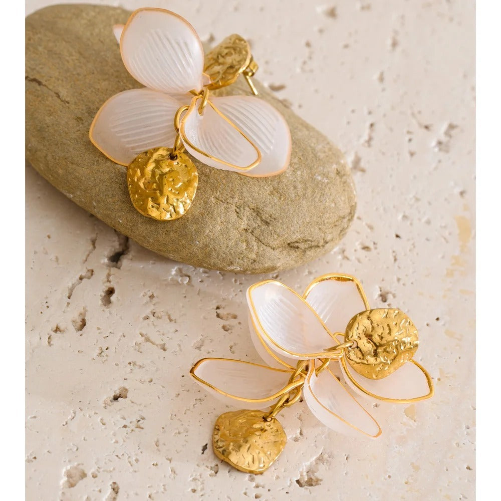 Acrylic flower petals