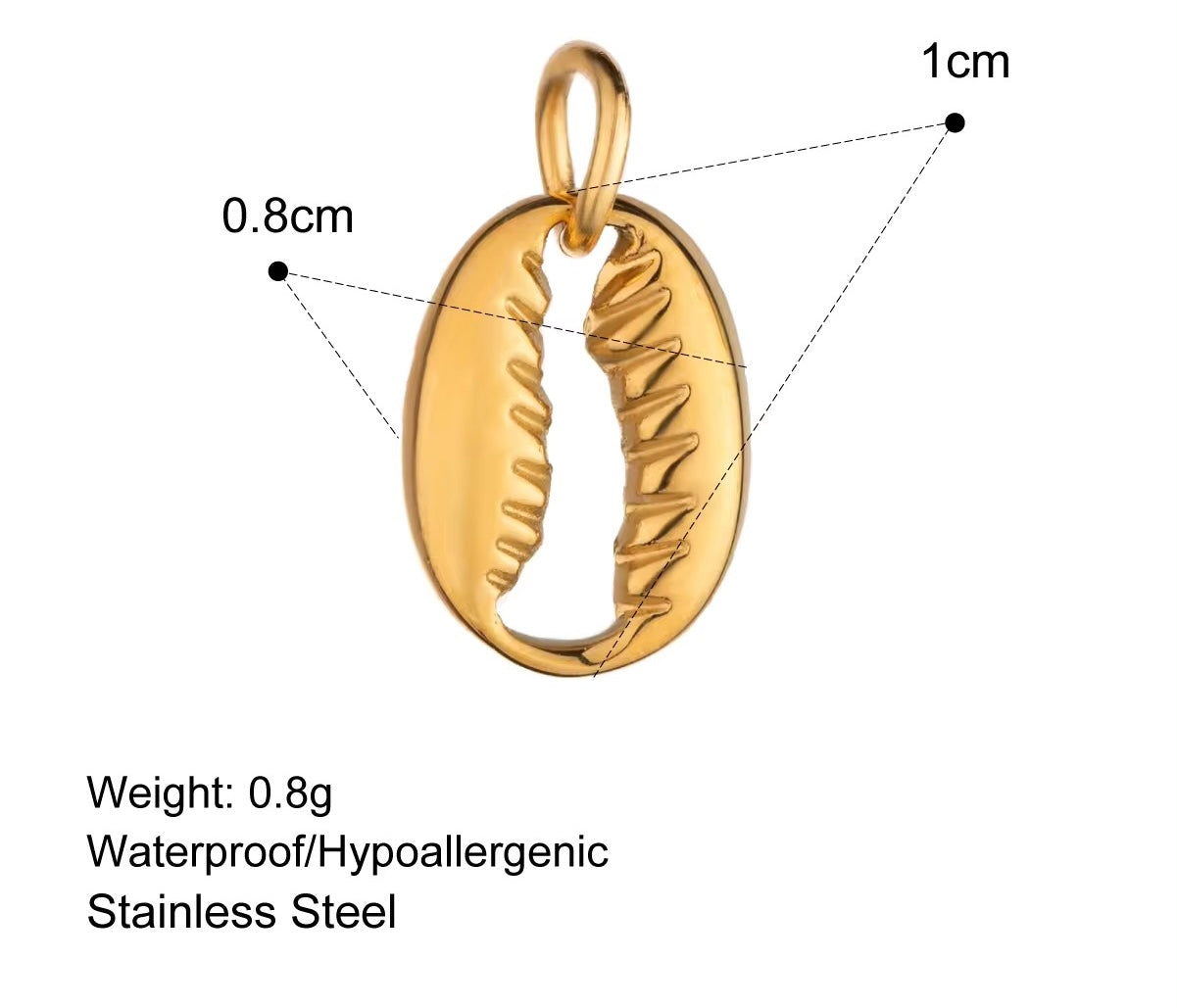 Charm bar - shell💧