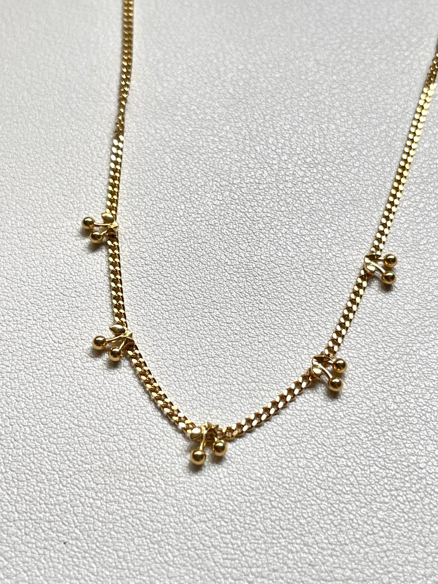 Cherries necklace