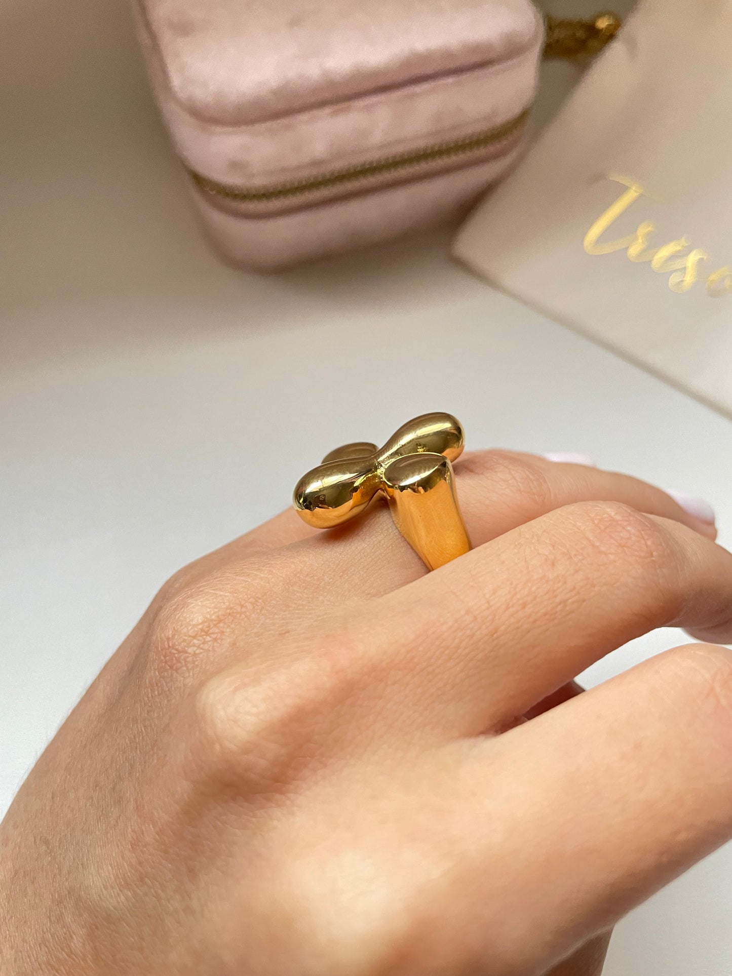 Statement cross ring talla 7