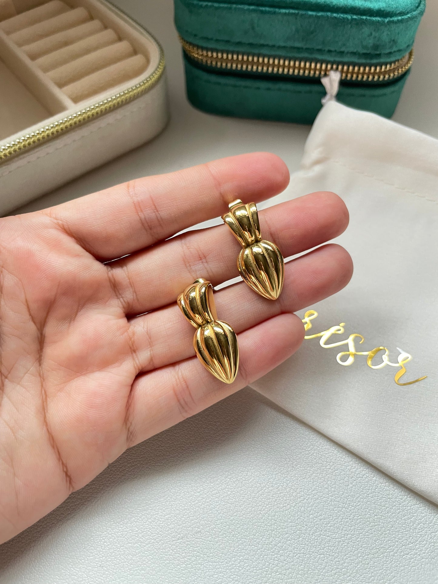 Geo earrings