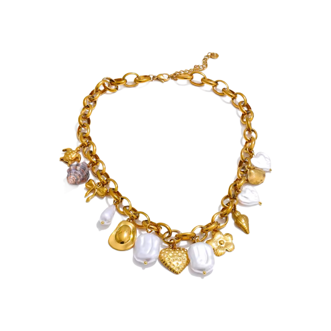 Summer charms necklace