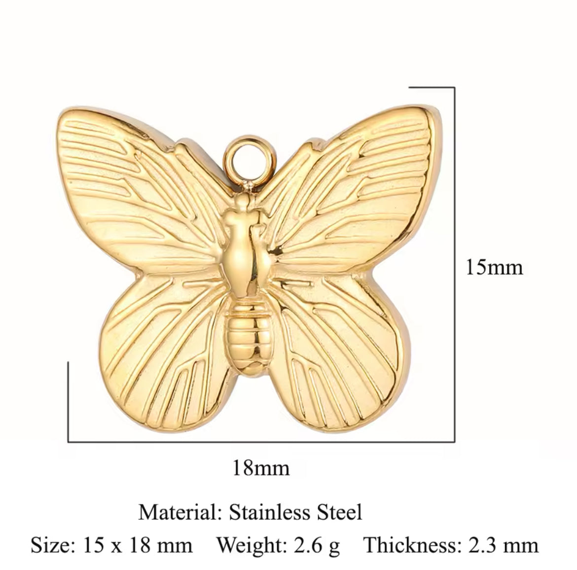 Charm Bar - Butterfly💧