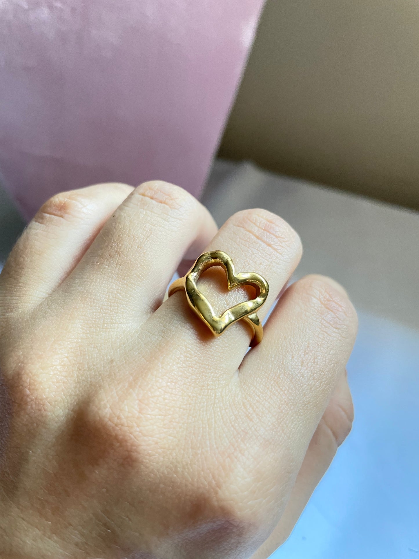 Anillo Corazon