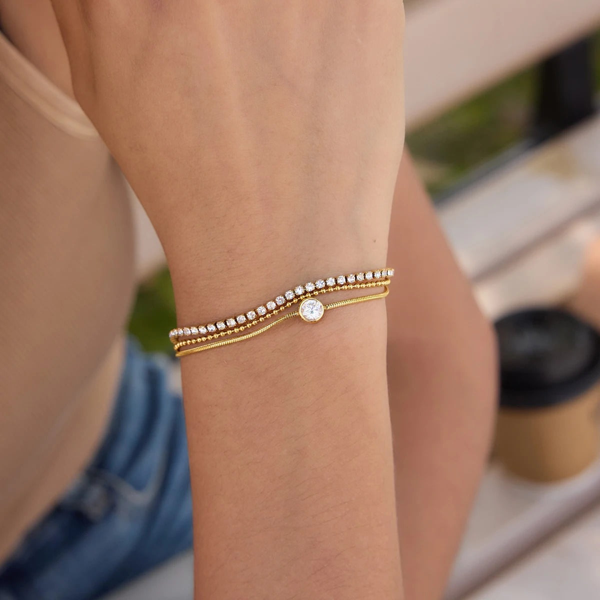 Triple bracelet