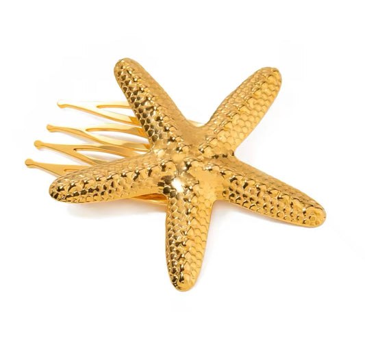 Beach hair pin