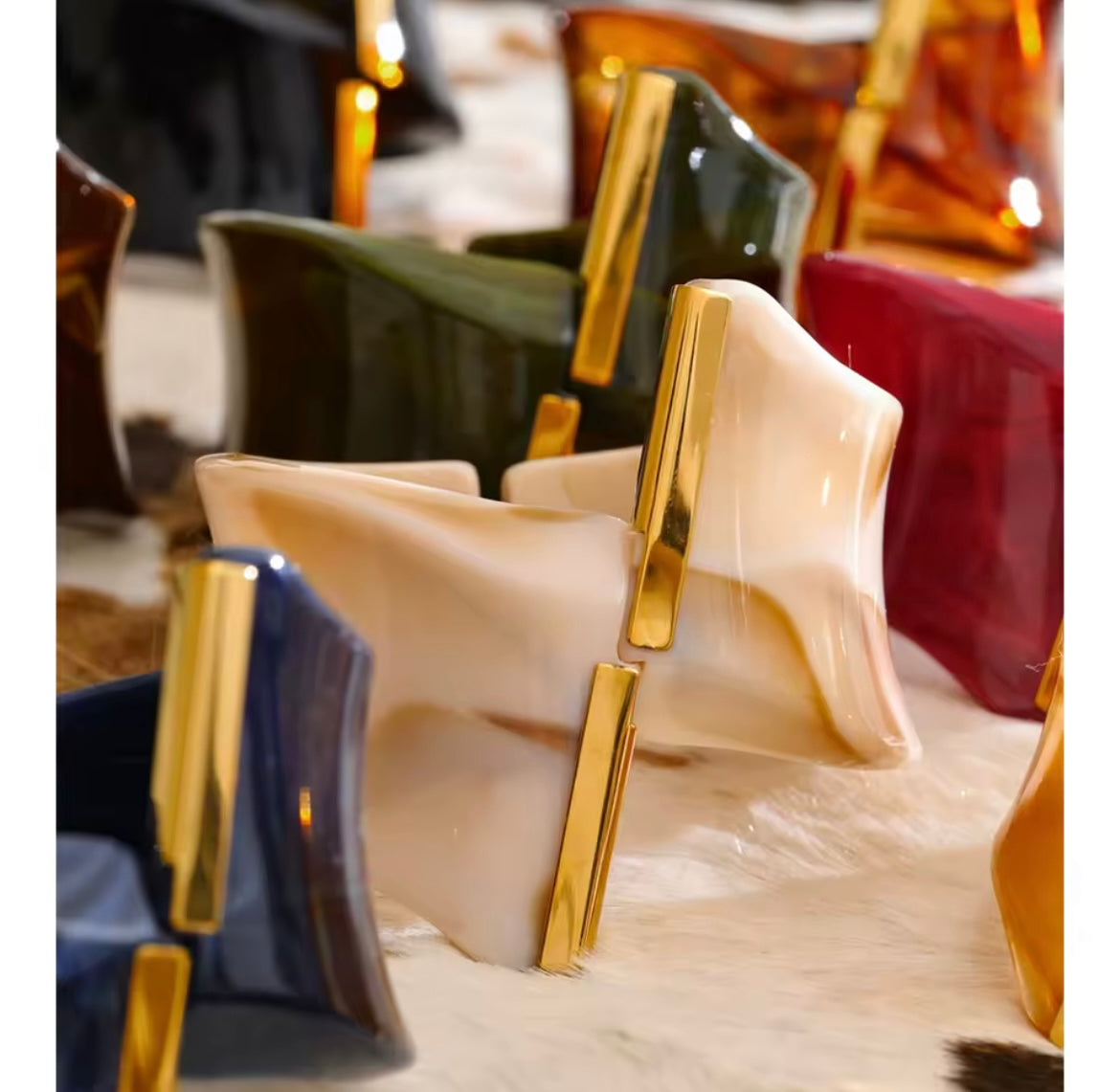 Resin statement unique bangle