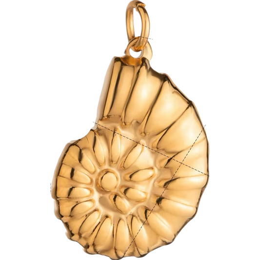 Charm bar - spiral shell💧