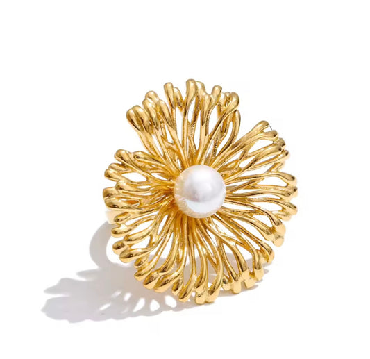Maxi flower ring