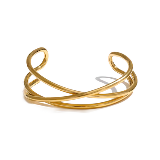 Cross cuff