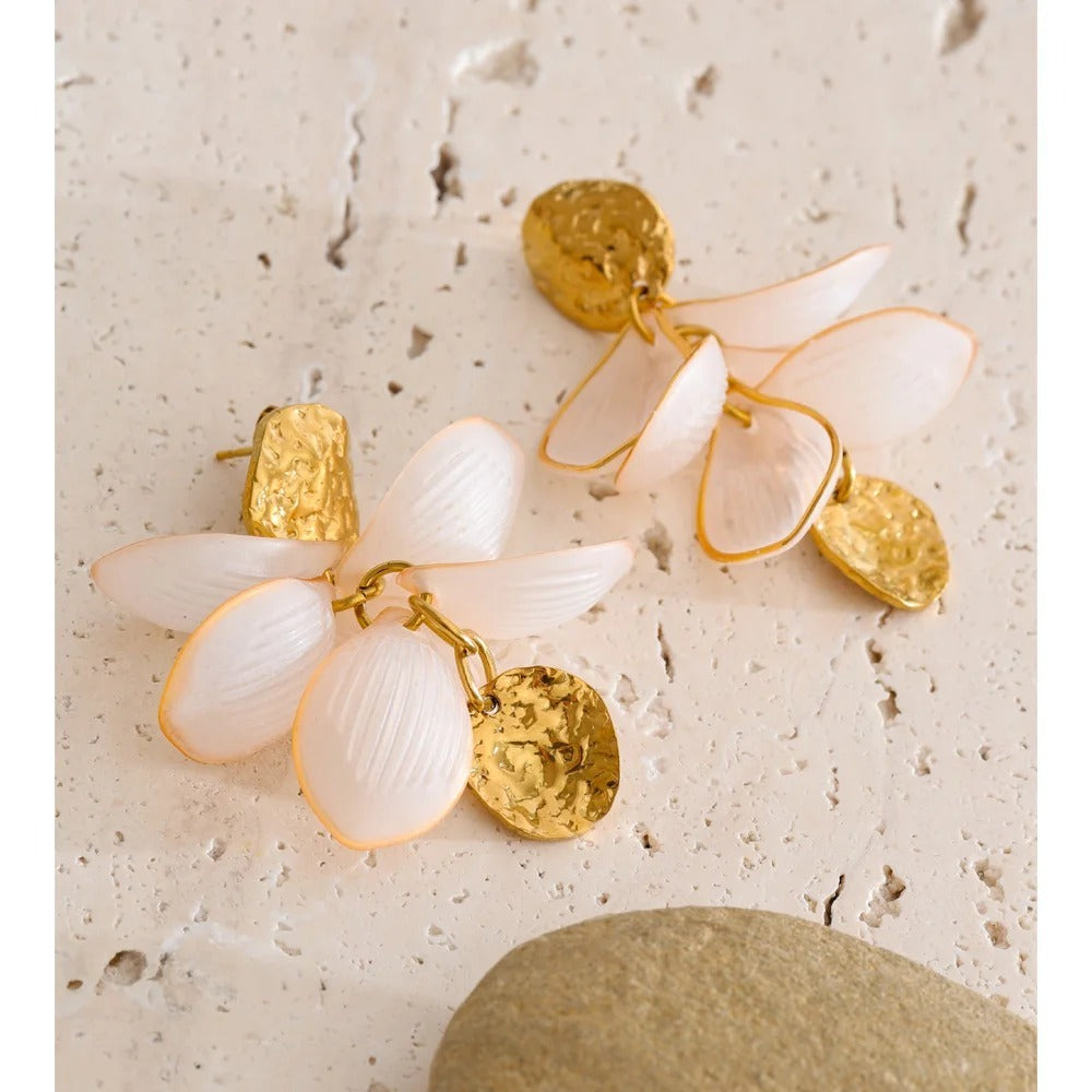 Acrylic flower petals