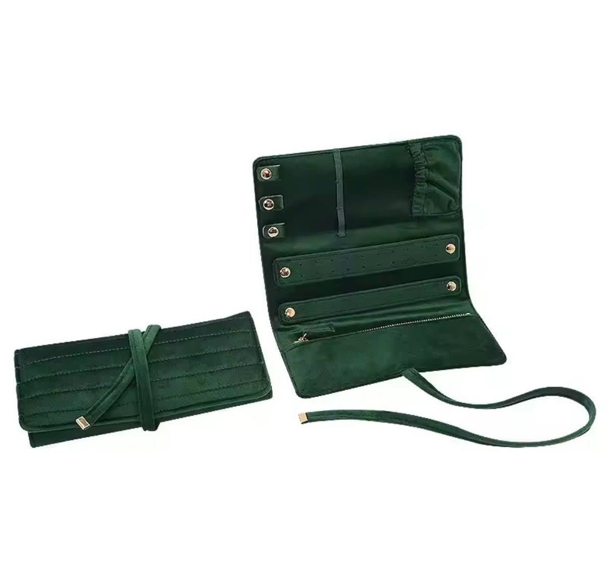 Joyero viajero velvet personalizado (pequeño)