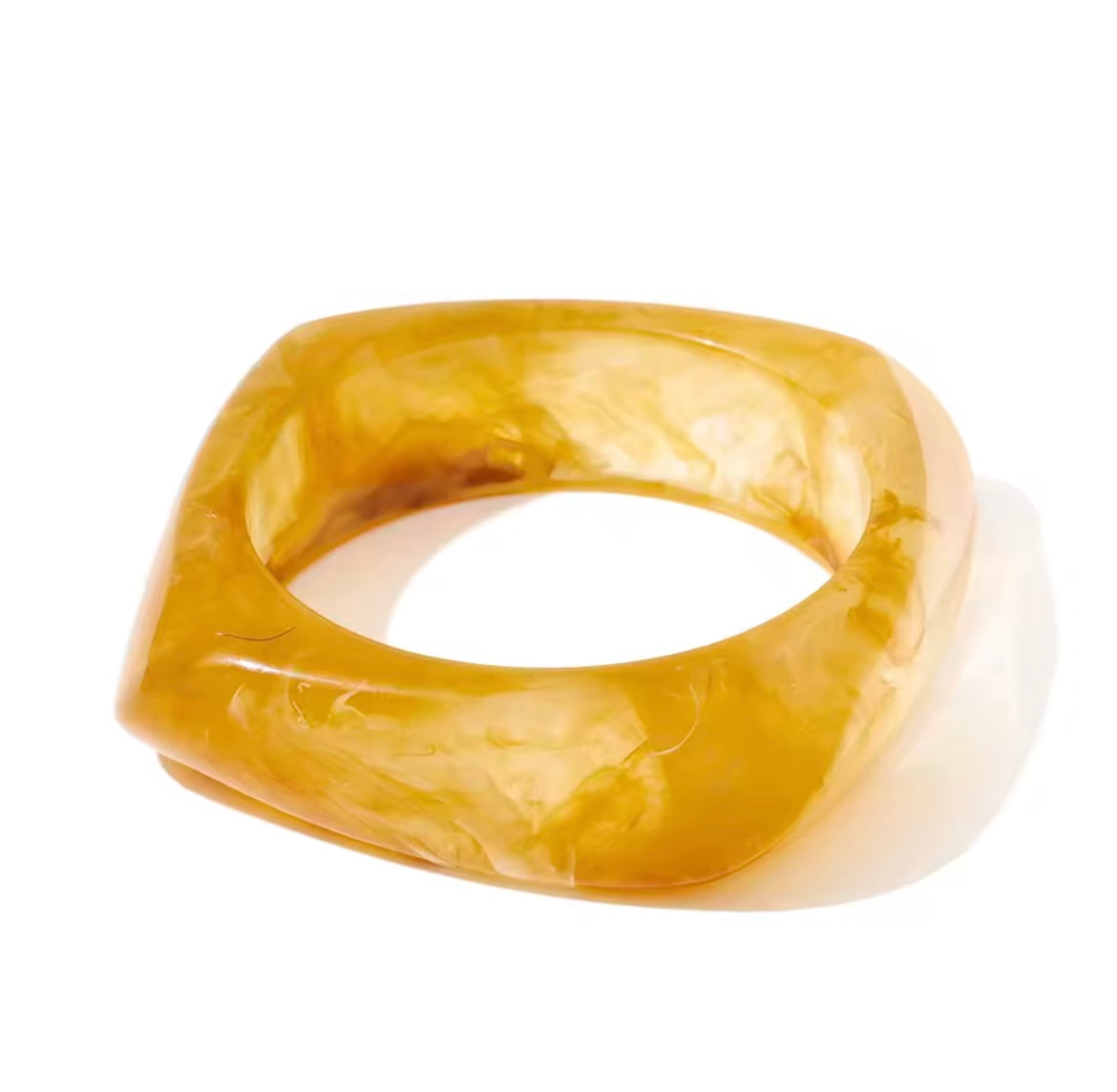 Resin trendy bangles