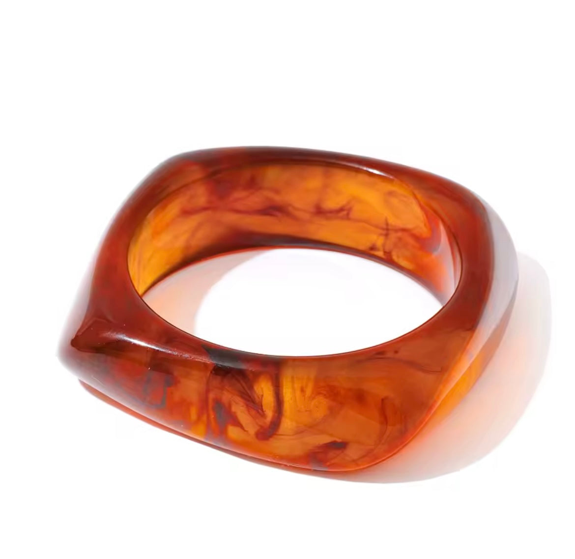 Resin trendy bangles