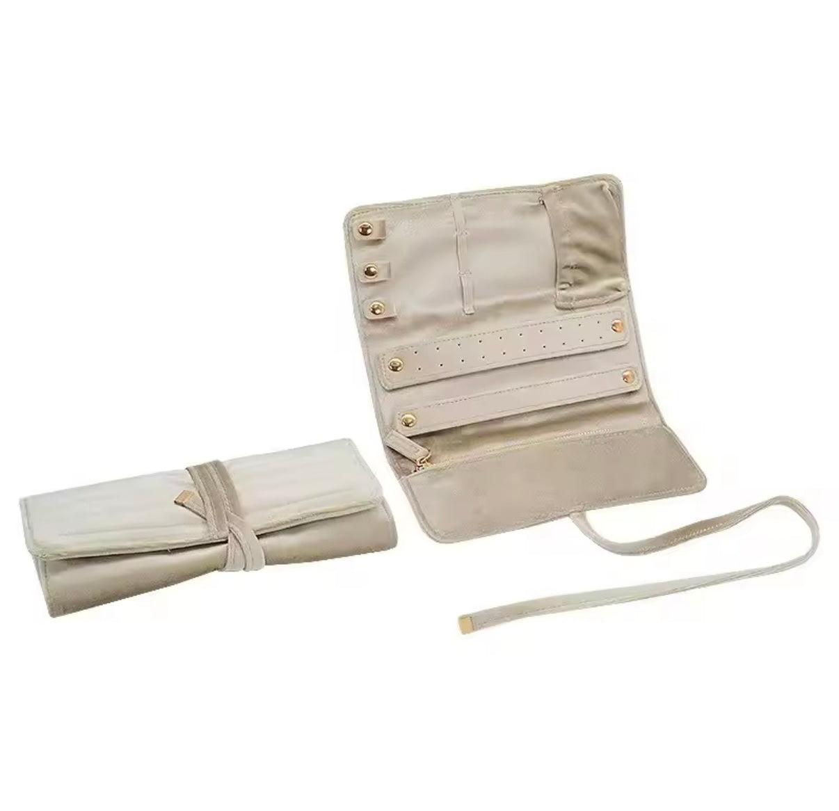 Joyero viajero velvet personalizado (pequeño)