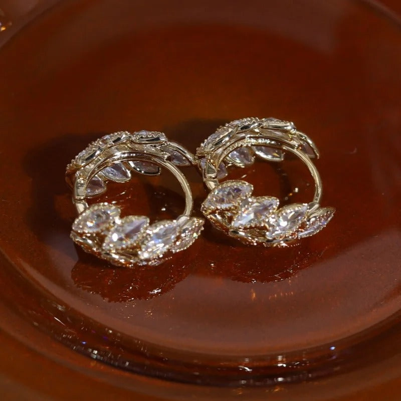 Leaves hoops